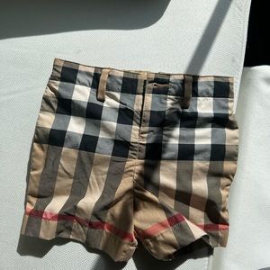 Burberry
Boy's Royston Icon Stripes Shorts, Size 12m